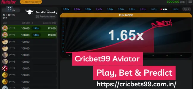 Cricbet99 Aviator- Play, Bet and Predict